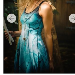 Black Milk Clothing So Cute I Could Die/ Spooky Forest Inside Out Dress Size M